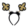 Glittered Fleur De Lis Boppers